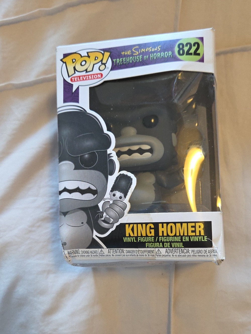 Funko Pop! King Homer Black and Gray #822